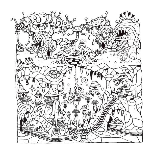 "Hollow Earth" Malebog