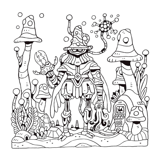 "Hollow Earth" Malebog