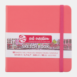 Hardcover Sketchbook - Coral