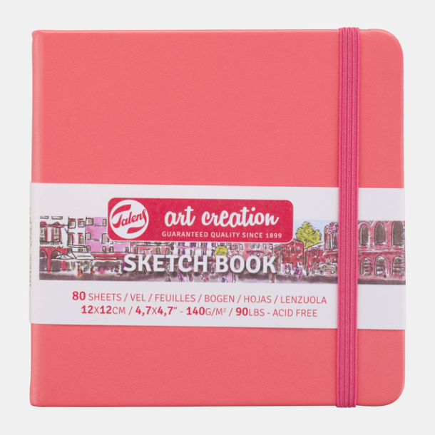 Hardcover Sketch Book Coral Skitsebøger & Blokke Galleri Roholt