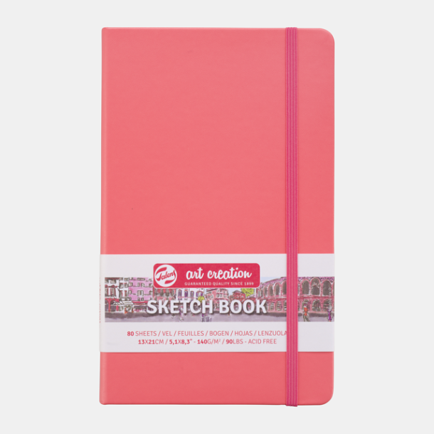 Hardcover Sketchbook - Coral