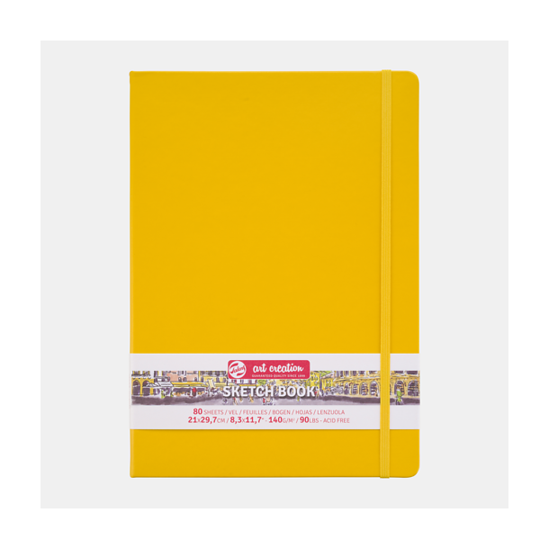 Hardcover Sketchbook - Gul 