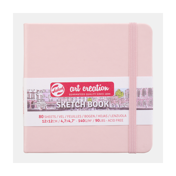 Hardcover Sketchbook - Pastel Pink