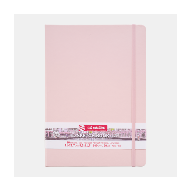 Hardcover Sketchbook - Pastel Pink