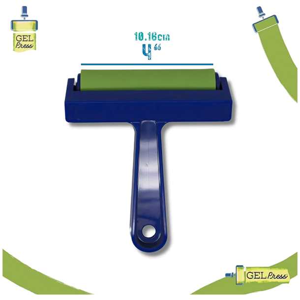 Gel Press Brayer Roll 10,16 cm