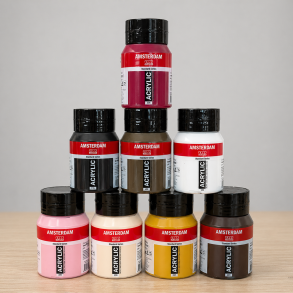 Amsterdam Akryl S�t  - Portr�t farver