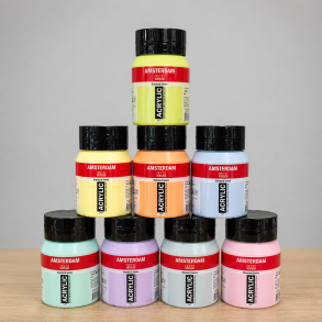 Amsterdam Akryl S�t  - Pastelfarver