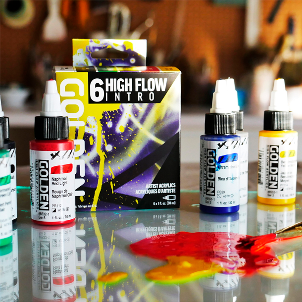 GOLDEN High Flow Maling Intro S�t