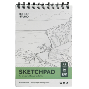 Roholt Studio Skitseblok A5 - 160g