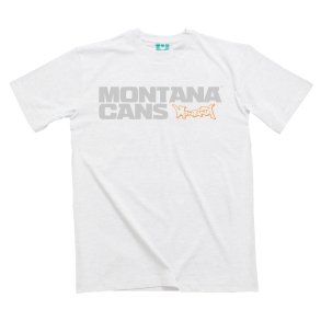 Montana-Cans T-shirt HVID Str. L