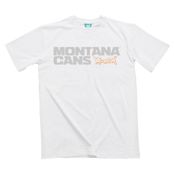 Montana-Cans T-shirt HVID Str. 3XL