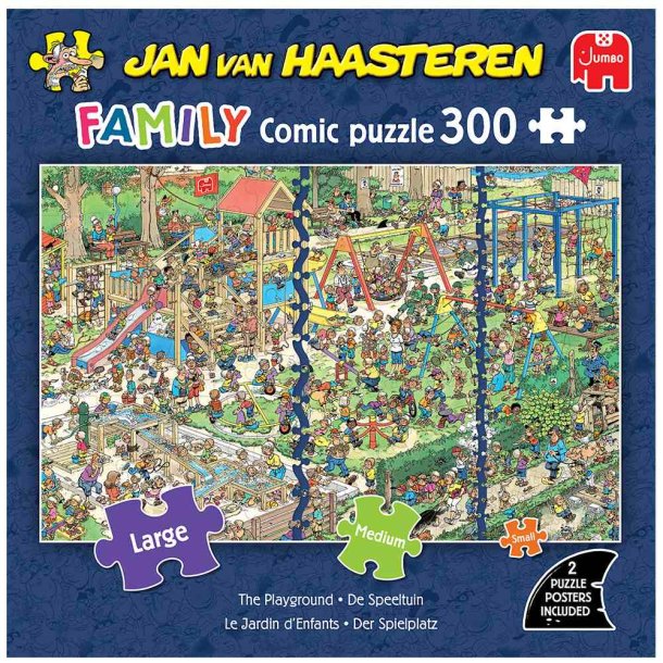 NYHED Jan van Haasteren - The Playground - 300 brikker