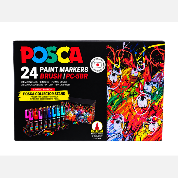 POSCA PC-5BR 1-4 mm  LIMITED EDITION - 24-Pak