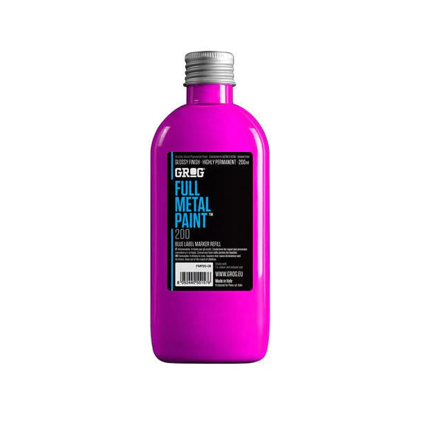 GROG Full Metal Paint 200 - Jellyfish Fuchsia