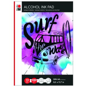 Marabu Alcohol Ink Blok, A4