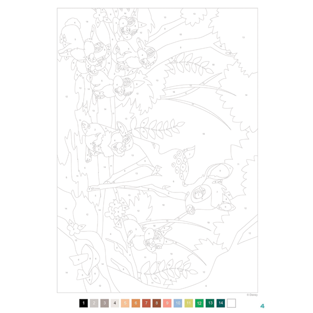 Disney Paint-by-Numbers - The Great Classics by Numbers