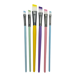 Artist Brushes 6-Pak Multicolor - Skrskret