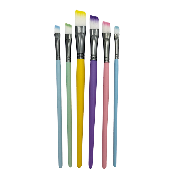 Artist Brushes 6-Pak Multicolor - Skrskret