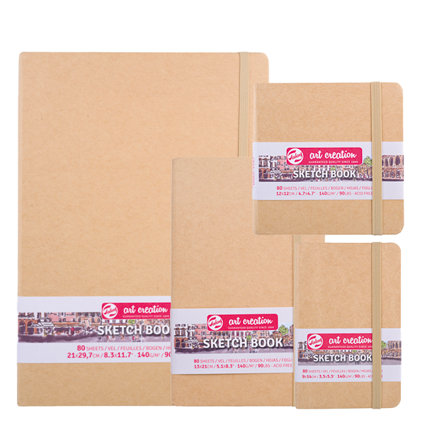 Hardcover Sketchbook - Kraft Cover