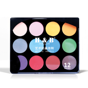 H&B Artists' Pastels 12-stk.