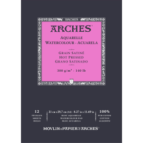 ARCHES Aquarelle HP 300gsm A4
