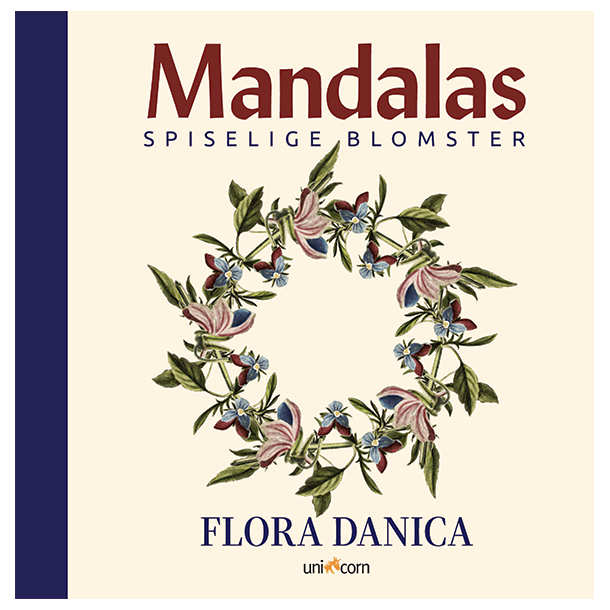 Malebog Mandalas Flora Danica - Spiselige Blomster