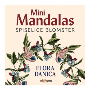Malebog Mini Mandalas Flora Danica - Spiselige Blomster
