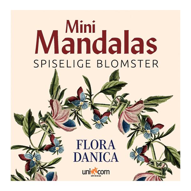 Malebog Mini Mandalas Flora Danica - Spiselige Blomster