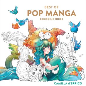 Best of Pop Manga Colouring Book 