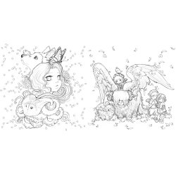 Best of Pop Manga Colouring Book 