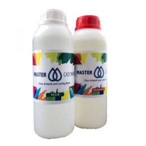 MasterCast 1-2-1 Clear Art Coating Resin 2 kg.