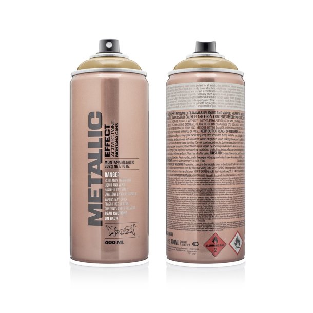 Montana Metallic Spraymaling - Gold, 400ml.