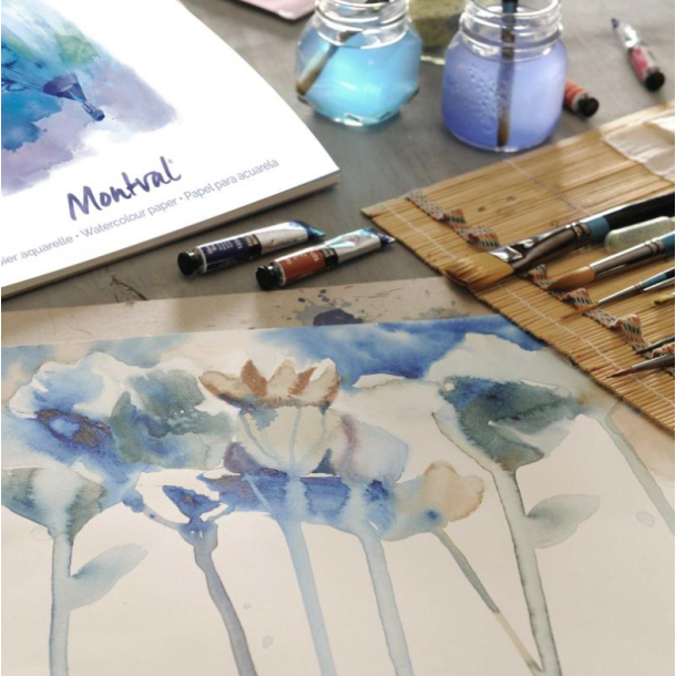 Montval Akvarelpapir - 300G