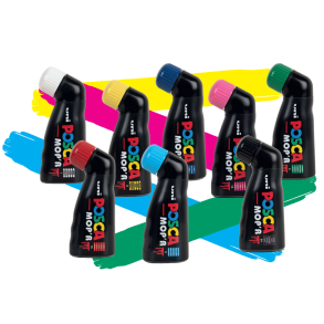 Posca MOP'R 3-19 mm Fuldt Sortiment (1x8)