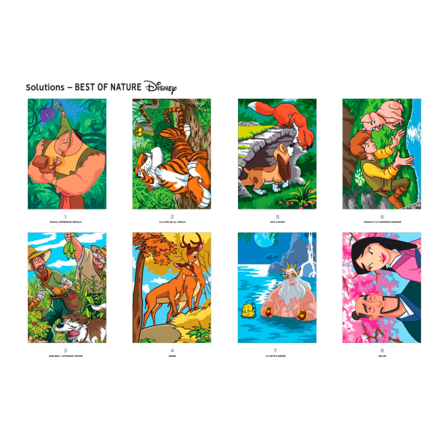 Disney Paint-by-Numbers - Best of Nature