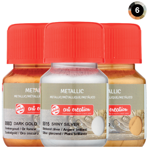Metallic Maling, 30ml.