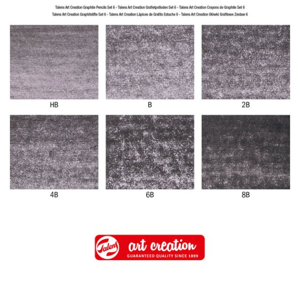 Talens Grafitblyanter 6-pak