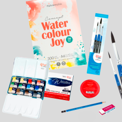 Rosa Basis Akvarel Pakke