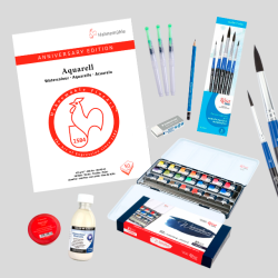 Rosa Premium Akvarel Pakke