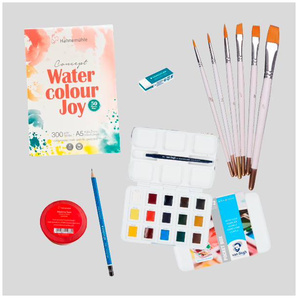 Van Gogh Basis Akvarel Pakke