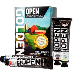 GOLDEN Open Landscape S�t, Langsomt�rrende Akrylmaling
