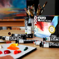 GOLDEN Open Mixing S�t, Langsomt�rrende Akrylmaling