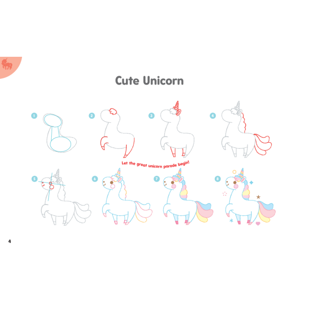 365 Days of Unicorns - How to Draw Unicorns and Friends Every Day of the Year