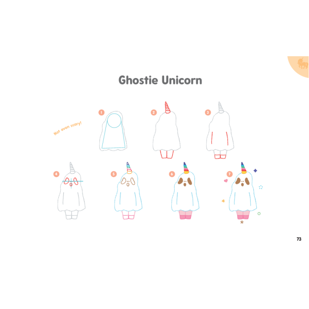 365 Days of Unicorns - How to Draw Unicorns and Friends Every Day of the Year