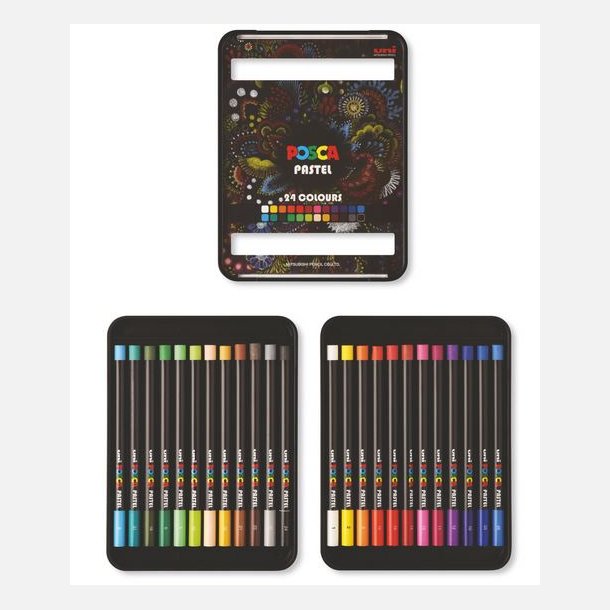 Posca Pastel 24-pk