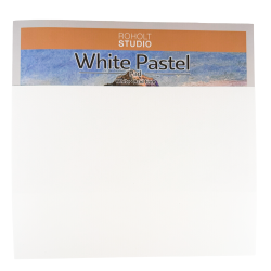 Roholt Studio Hvid Pastelblok - 20 ark