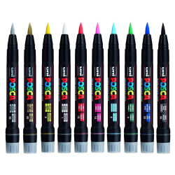 POSCA PCF-350 1-10 mm Fuldt Sortiment (1x10)