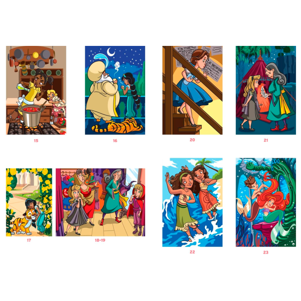 Disney Paint-by-Number - Small Princesses