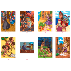 Disney Paint-by-Number - Small Princesses