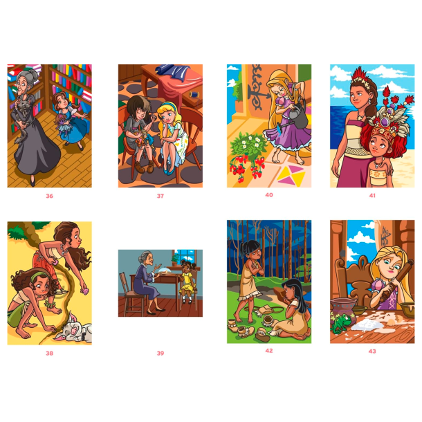 Disney Paint-by-Number - Small Princesses